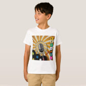 T-Shirt de chant pour soirée karaoke (Devant entier)