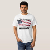 T-shirt de chargeur de Dodge (Devant entier)