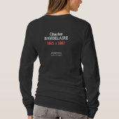 T-shirt de Charles Baudelaire (Dos)
