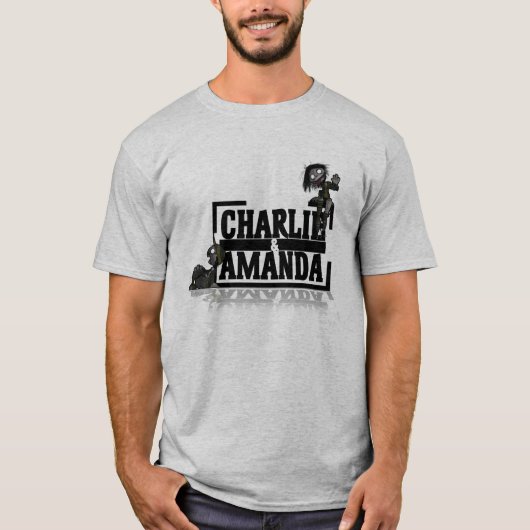 T-shirt de Charlie et d'Amanda (Devant)