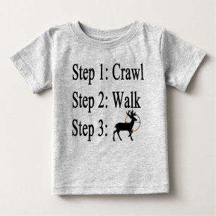 T-shirt de chasse Baby Steps