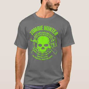 T-shirt de chasseur de zombi