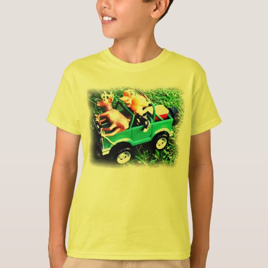 T-SHIRT DE CHASSEUR D'ENFANTS (Devant)