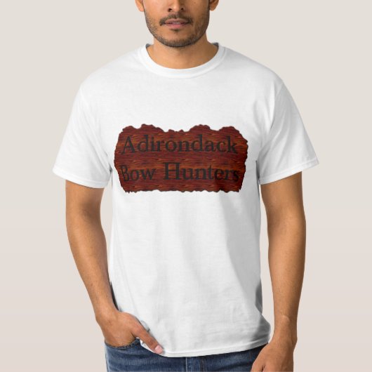 T-shirt de chasseurs d'arc d'Adirondack (Devant)