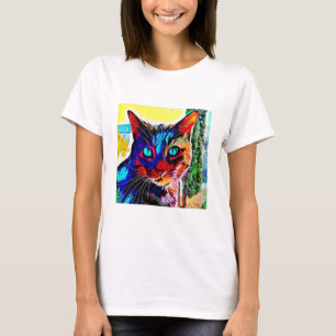 T-shirt de chat