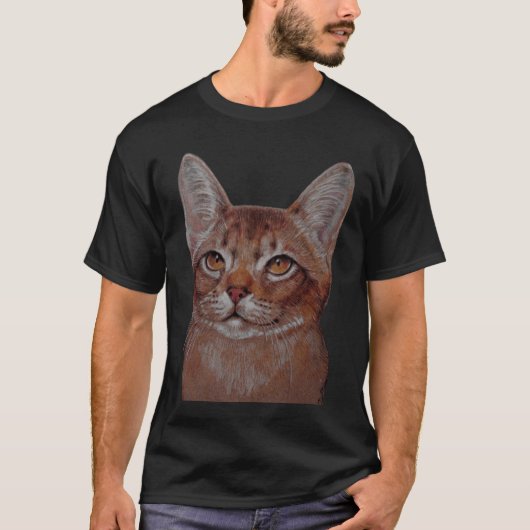 T-shirt de chat d'Abby (Devant)