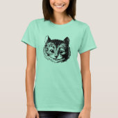 T-shirt de chat de Cheshire des femmes (Devant)