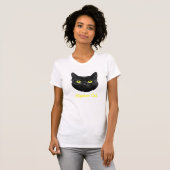 T-shirt de chat de hippie (Devant entier)