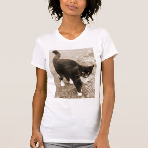 T-shirt de chat de smoking !