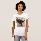 T-shirt de chat de smoking ! (Devant entier)