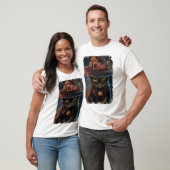 T-shirt de chat d'Halloween (Unisexe)