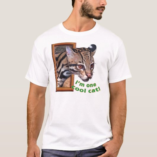 T-shirt "de chat frais" d'Ocelot (Devant)