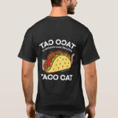 T-shirt de chat - le CAT de TACO écrit vers (Dos)