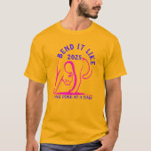 T-shirt de chat Yoga : Plier comme 2025 drôle de d (Devant)