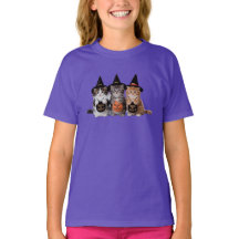 T-shirt de chatons mignons pour Halloween