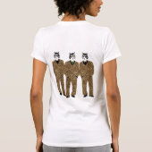 T-shirt de chats de Jaguar (Dos)