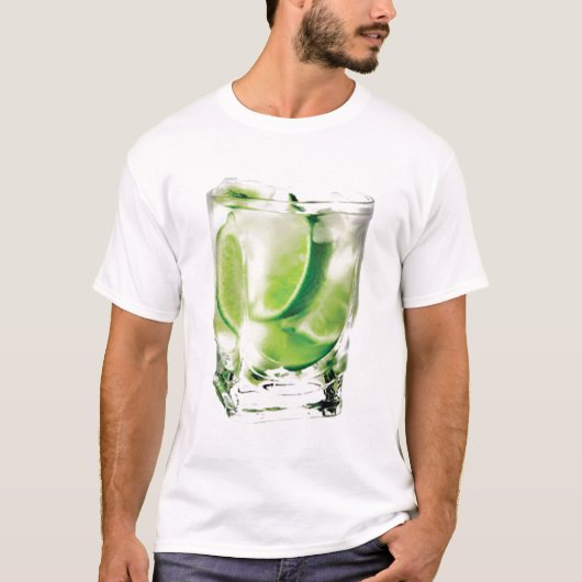 T-shirt de chaux de vodka (Devant)