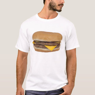 T-shirt de cheeseburger