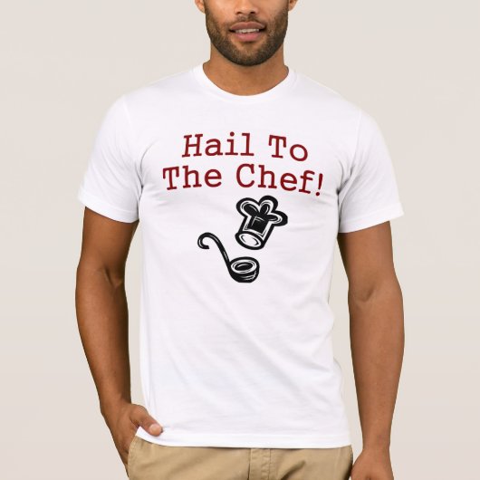 T-shirt de chef ou de cuisinier (Devant)