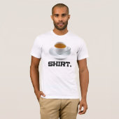 T-shirt de chemise de thé (Devant entier)