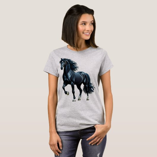 T-shirt de cheval (Devant entier)