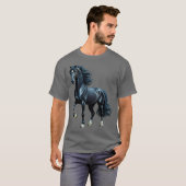 T-shirt de cheval (Devant entier)