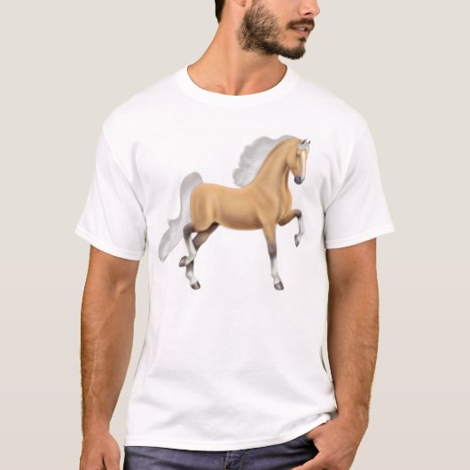 T-shirt de cheval de Saddlebred d'Américain de (Devant)