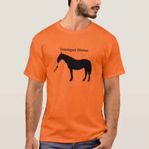 T-shirt de cheval de trompette