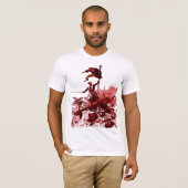 T-shirt de chevaliers-templar (Devant entier)