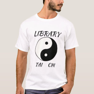T-shirt de Chi de Tai de bibliothèque