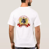 T-shirt de chien de berger allemand (Dos)