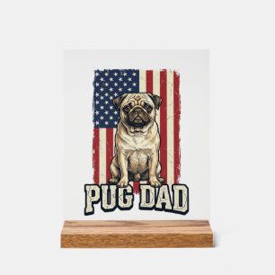 T-shirt de chien de gravure vintage patriotique Pu