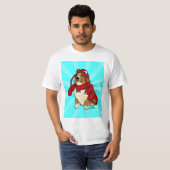 T-shirt de chien de homard (Devant entier)