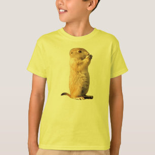 T-shirt de chien de prairie