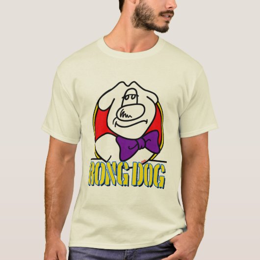 T-shirt de chien de Rong (Devant)