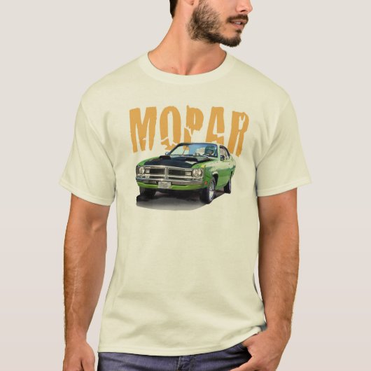 T-shirt de chiffon de Plymouth de muscle de MOPAR (Devant)