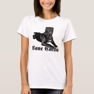 T-shirt de chiot de Corso de canne