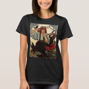 T-shirt de choeur de professeurs d'Alphonse Mucha