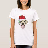 T-shirt de Christmas Dog Collection Design (Devant)