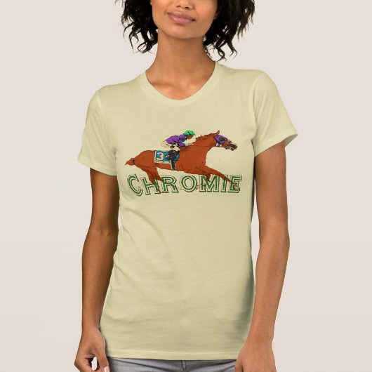 T-shirt de chrome de Chromie la Californie (Devant)