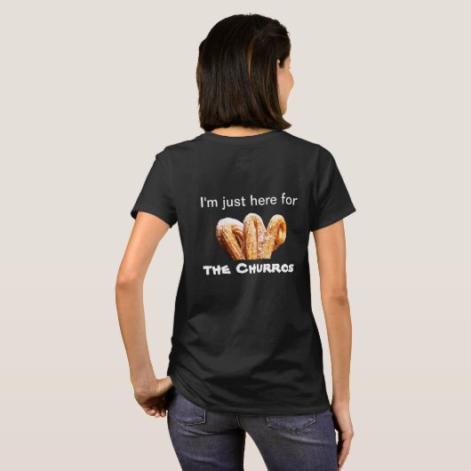 T-shirt de Churros (Dos entier)