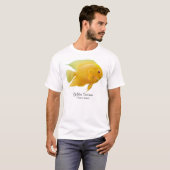 T-shirt de Cichlid de Severum d'or (Devant entier)