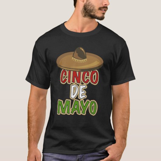 T-shirt de Cinco De Mayo (Devant)