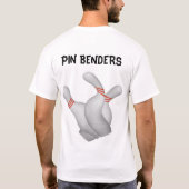 T-shirt de cintreuses de Pin (Dos)