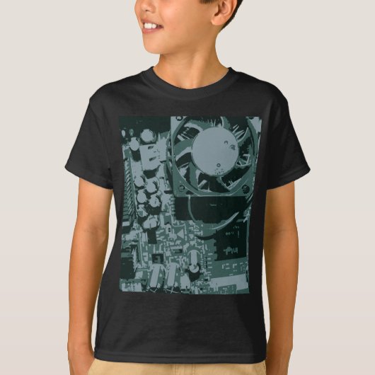 T-shirt de circuit de carte mère (Devant)