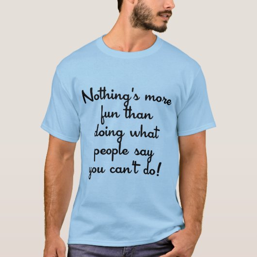T-shirt de citation (Devant)