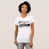 T-shirt de citation d'aventure de dames d'Amelia (Devant entier)