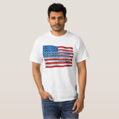 T-shirt de citation de Benjamin Franklin (Devant entier)