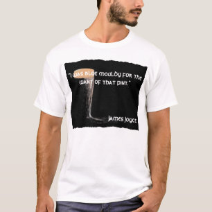 T-shirt de citation de James Joyce