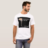 T-shirt de citation de James Joyce (Devant entier)